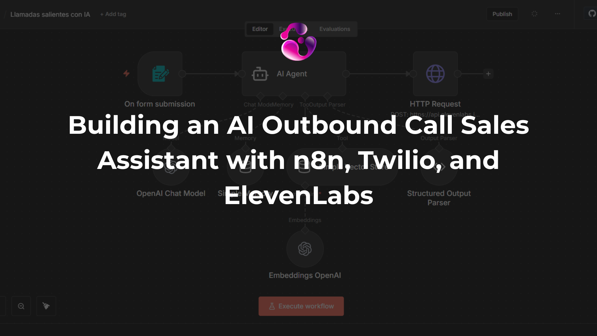 Building an AI Outbound Call Sales Assistant with n8n, Twilio, and ElevenLabs